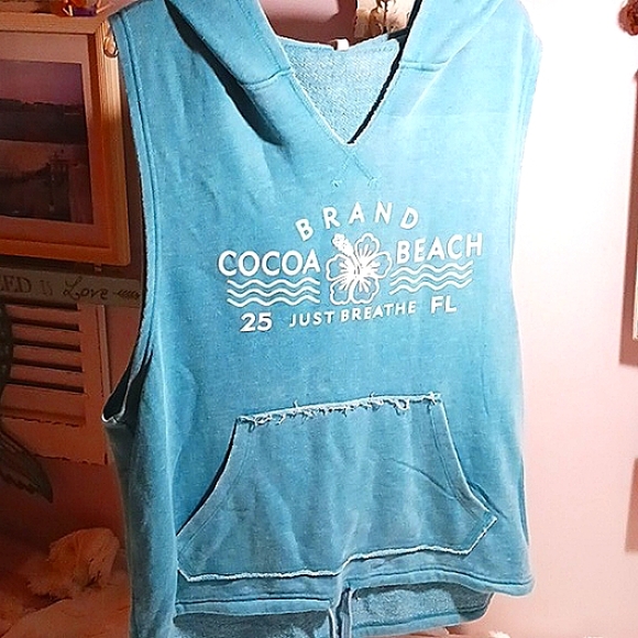 Gorgeous! Cocoa Beach Beach ⛱️ Cover-Up/Tank Top, ⛱️ 🏝🐚XL Unisex - Picture 9 of 9